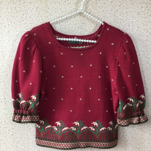 Cullinane Sweaters - Cullinane Vintage Crop Sweater, S